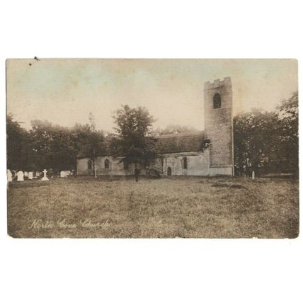 North Cove Church, Suffolk, Postcard.