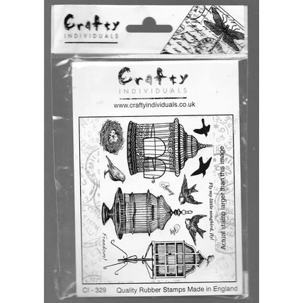 Crafty Individuals. CI-329 Stamp Set. Stamping Cardmaking Scrapbooking Crafts
