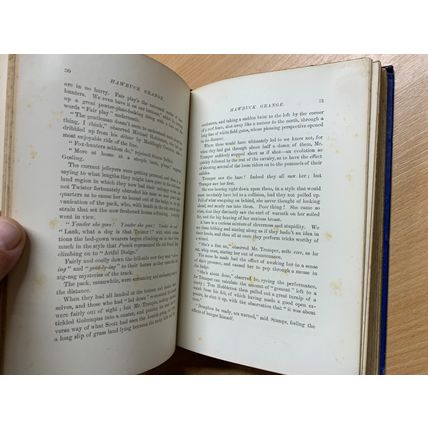 1892 ROBERT SMITH SURTEES "HAWBUCK GRANGE" FICTION ILLUSTRATED ANTIQUE BOOK (P5)