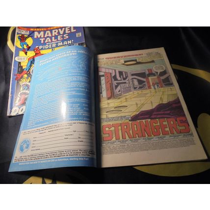 MARVEL TALES 40 and QUESTPROBE 3! Marvel! 1972 & 1985! Fantastic Four & Spidey!
