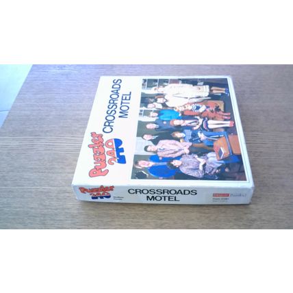 CROSSROADS MOTEL Jigsaw Puzzle (240 Piece - 3 MISSING) Hestair Puzzles (1978)