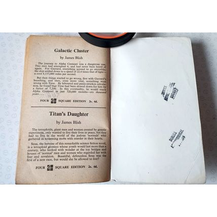 Year 2018! by James Blish (Four Square 1st ed vintage science fiction 1964)