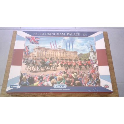 BUCKINGHAM PALACE by Steve Crisp Jigsaw Puzzle (1000 Piece) Gibsons NEW & SEALED