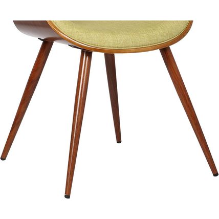 Armen Living Butterfly Mid Century Modern Dining Chair for Kitchen Office Desk V
