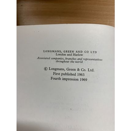 1969 "FRENCH PROSE COMPOSITION" H G WELLS etc VINTAGE HARDBACK BOOK (P3)