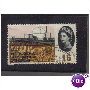 1964 GB GEOGRAPHICAL CONGRESS 1/6D F/U SG 654