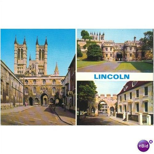GB Postcard - Lincoln, Lincolnshire