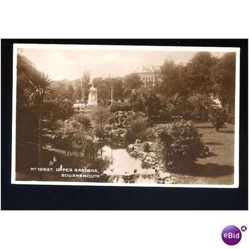 Hampshire BOURNEMOUTH Upper Gardens Postcard (19947)