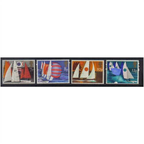 1975 GB SAILING SET MNH SG 980-983