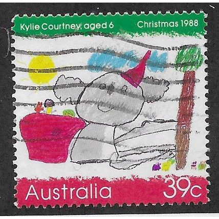 AUS 1988 39c 'CHRISTMAS ' FINE USED (EBID67-269)