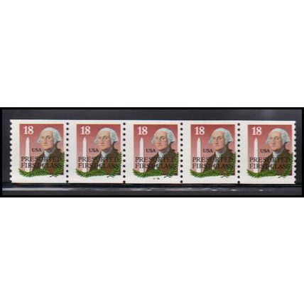 2149av 18c George Washington Fine MNH Dry Gum PNC 33333/5 X2381