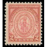 682 2c Massachusetts Fine MNH M07125