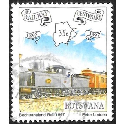 1997 The 100th Anniversary of Railway in Botswana 35t Fine Used C1