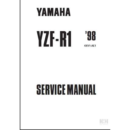 YAMAHA YZF-R1 SERVICE MANUAL MOTORCYCLE 418 PAGES IN ENGLISH