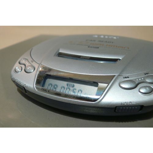 sony personal portable cd compact disc player walkman d e206ck esp2 mega bass