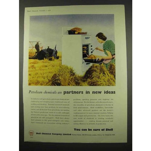 1956 Shell Chemical Ad - Partners in New Ideas