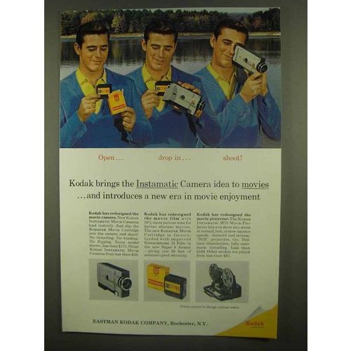 1965 Kodak Instamatic Movie Camera, Film Ad