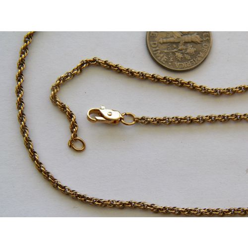 22'' GOLDPLATED 3MM NECKLACE