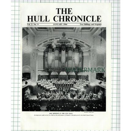 (154) Hull Choral Union City Hall The Messiah - 1966 Cutting