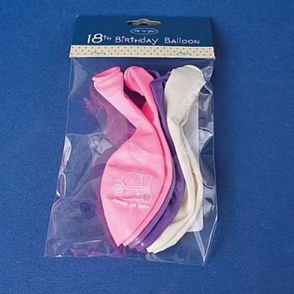 Me to You Tatty Teddy Pack of 6 - 18th Birthday Balloons