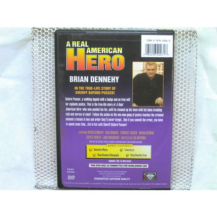 A Real American Hero - Dvd- Brand & Sealed- Fast Ship Dvd/od-215