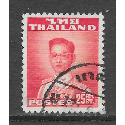 THAILAND 1951 SG??? 25SATS KING RAMA IX BHUMIBOL USED CDS