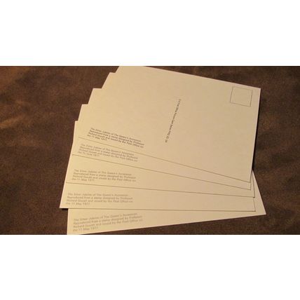1977 GB PHQ Postcard covers - Queen Elizabeth Silver Jubilee set - PHQ22