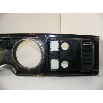 1976 CHRYSLER CORDOBA A/C INSTRUMENT CLUSTER SURROUND & LOWER DASH PLASTIC OEM