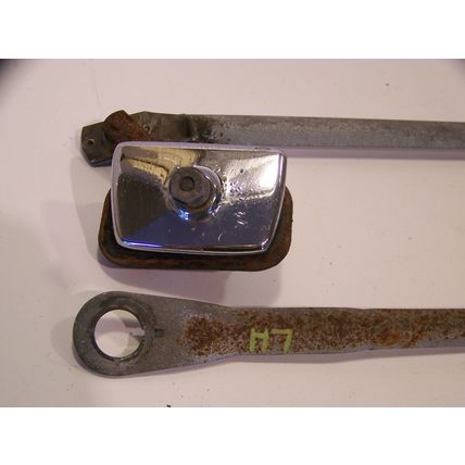 1955 CHRYSLER WINDSHIELD WIPER PIVOTS & LINKAGE NEW YORKER WINDSOR DELUXE