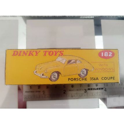 Dinky No182 Porsche 356A Coupe replica boxes