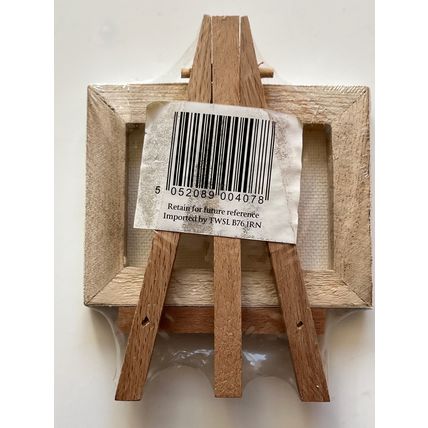 DECORATIVE MINIATURE ARTISTS' EASEL