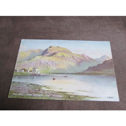 Valentines Art Postcard - Ben Nevis / Fort William - Artist Edward Thompson