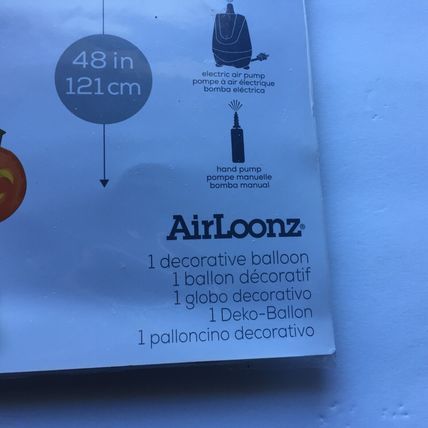 NEW Airloonz Inflatable Halloween Kids & Pumpkins Decorative 48'' Balloon