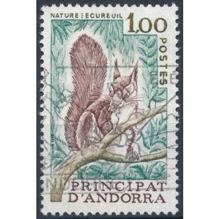 Nature Protection - Andorra French 1978 - F H - MiNr 288
