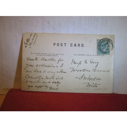 THE CASTLE KEEP, GUILDFORD, Surrey. used antique postcard 1904 pm =