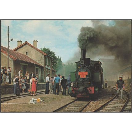 Le Train a Vapeur, "La Galoche", Velay - Vivarais - Cellard CPM