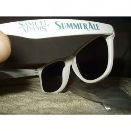 samuel adams summer ale sunglasses 1 pair white frame