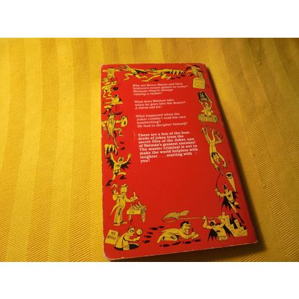 Oddball Item! JOKER'S JOKE BOOK Paperback!! 1988! TOR Books! $30.00 Shipped!!