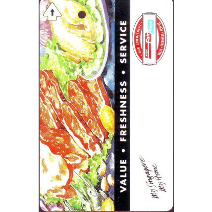 NTUC Fair Price S'pore Transitlink Train/Bus Card
