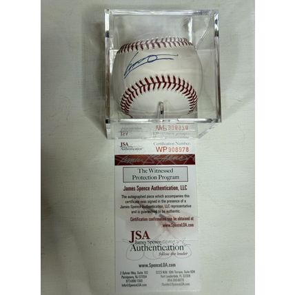 Vladimir Guerrero Jr. Signed Autographed Official Major league OML Baseball JSA