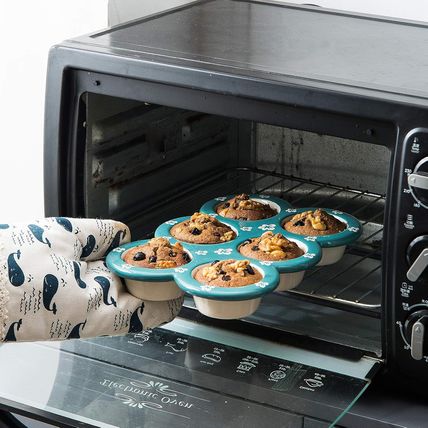 Wisenvoy Muffin Pan Cupcake Pan Ceramic Muffin Tin Cupcake Tin Popover Pan Muffi