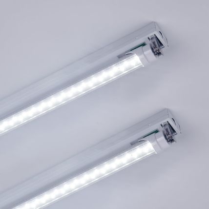 Barrina T8 LED Bulbs 4 Foot, Type B, 24W, 3200LM, 6000K Bright Light, Ballast By