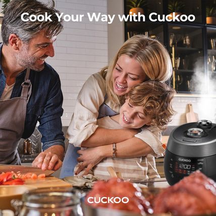 CUCKOO CRP-RT0609FB 6-Cup (Uncooked) / 12-Cup (Cooked) Twin Pressure Rice Cooker