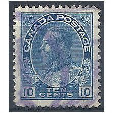 Canada 1922.SG253 10c Blue Fine Used.