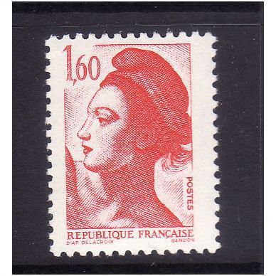 FRANCE 1982 SG 2457 1F.60 RED U/M MINT#2