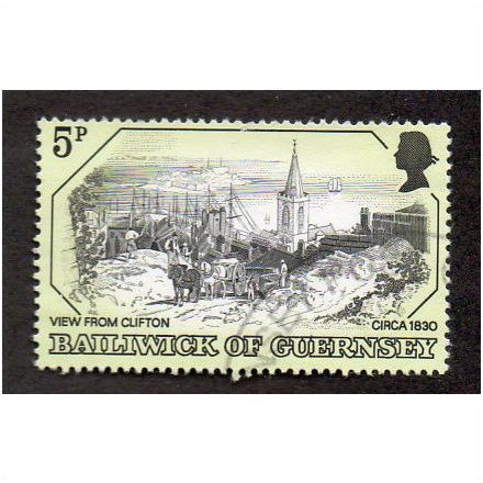GUE 1978 5P 'OLD GUERNSEY PRINTS '(1ST SERIES) FINE USED (EBID24618)
