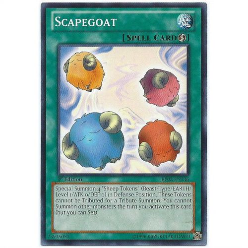 YuGiOh War of the Giants - BP02-EN136 - Scapegoat - 1st Edition