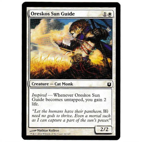 Magic the Gathering - Born of the Gods - #22/165 - Oreskos Sun Guide