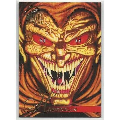 MARVEL ANNUAL 1995 FLAIR card # 52 HOBGOBLIN