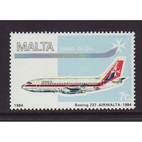 Malta 1984 SG 729 UMM Aircraft (E-537)
